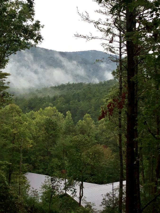 Mountain-Top Cabin Get-Away With Hot Tub And A View Sautee Nacoochee Zewnętrze zdjęcie