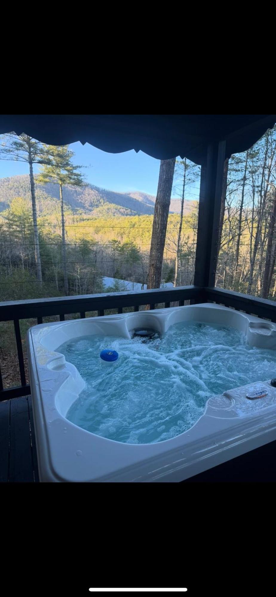 Mountain-Top Cabin Get-Away With Hot Tub And A View Sautee Nacoochee Zewnętrze zdjęcie