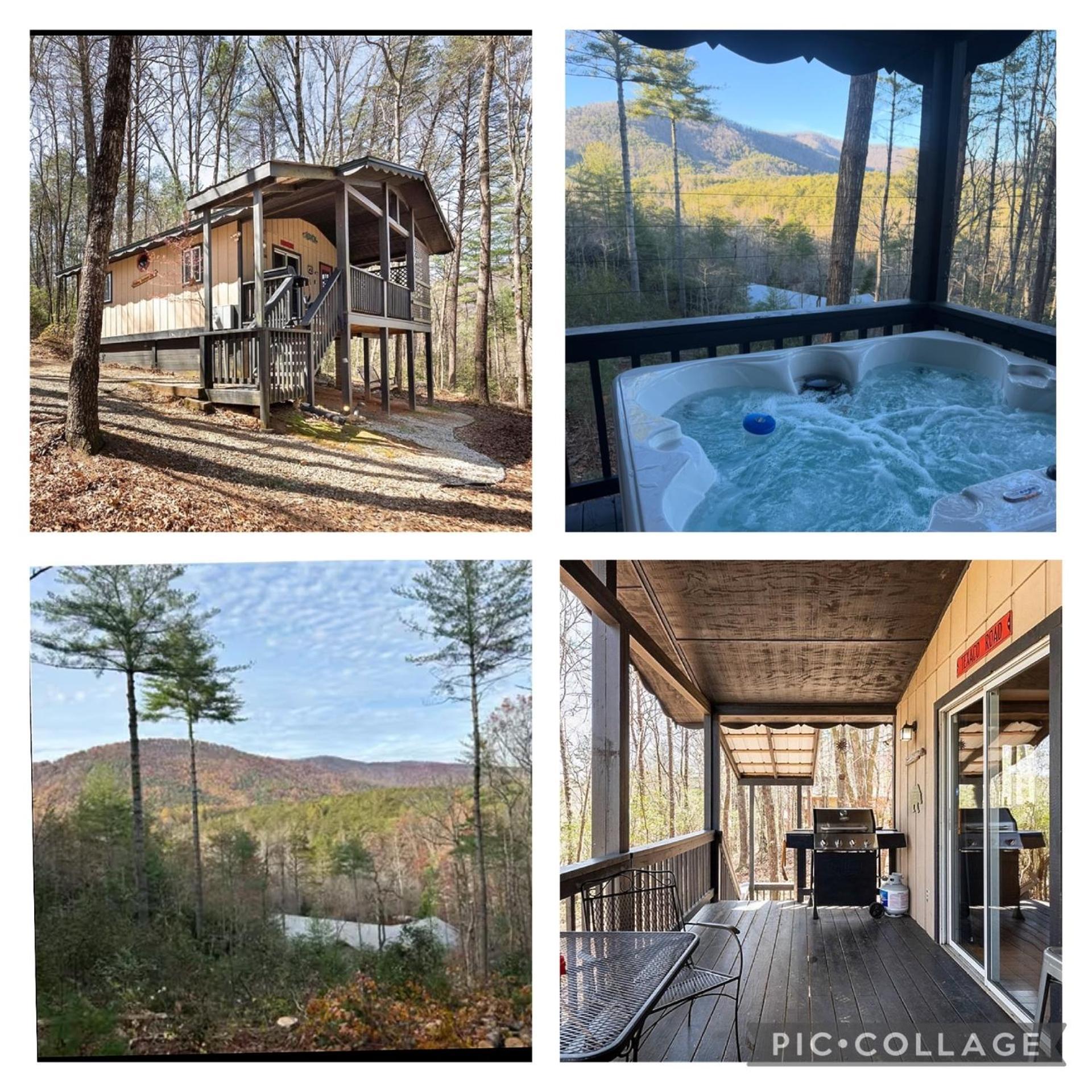 Mountain-Top Cabin Get-Away With Hot Tub And A View Sautee Nacoochee Zewnętrze zdjęcie
